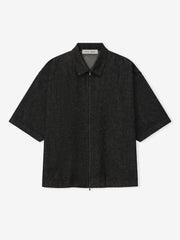 Denim Full Zip Work Shirt